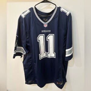 NFL Cowboys Navy and White Jersey